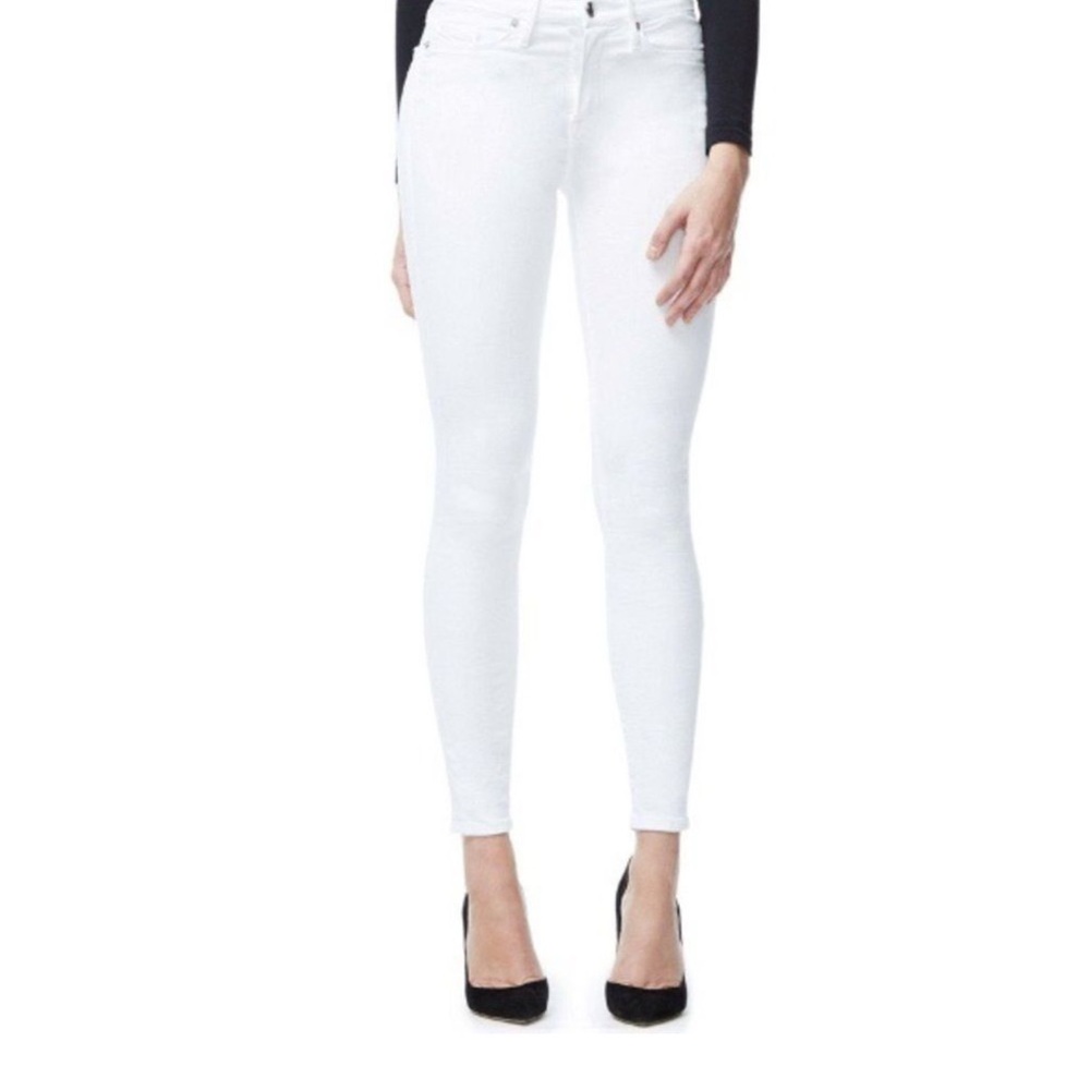 Good American Good Legs women’s White Skinny Jeans - EUC